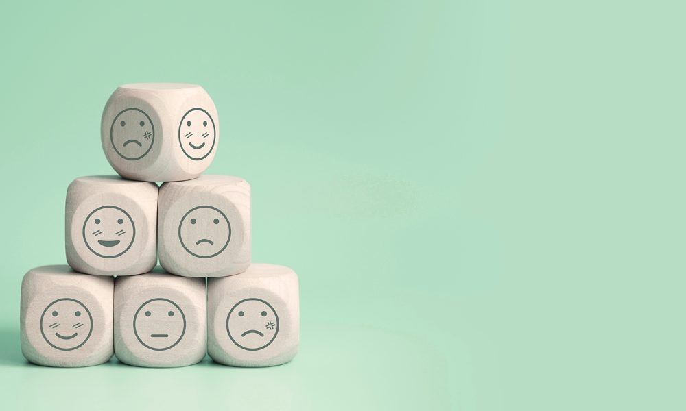 world mental health day concept or feedback rating and positive world mental health day concept or feedback rating and positive